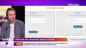 Une jeune entreprise des Alpes-Maritimes permet d'envoyer un message à son soi du futur.