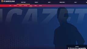 La capture sur le site officiel