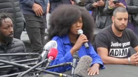 Assa Traoré juge que l'audition à venir de deux témoins clés dans le dossier de la mort de son frère est "une petite victoire"