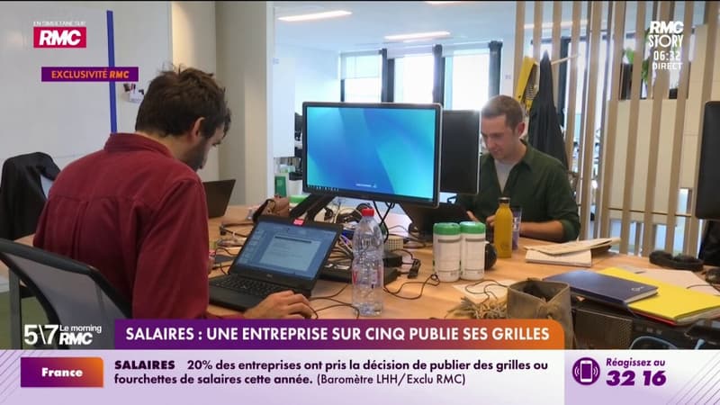 EXCLU RMC / Salaires : une entreprise sur cinq publie ses grilles
