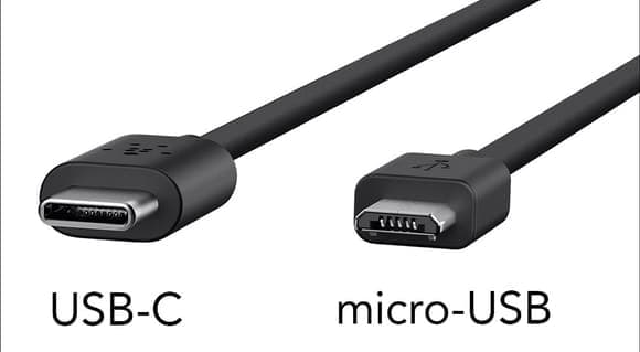 Des chargeurs USB-C et micro-USB