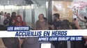Les Brestois accueillis en héros à l'aéroport après leur qualif historique en Ligue des champions