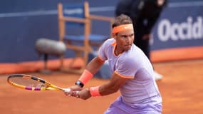 Rafael Nadal a été dominé tactiquement et physiquement par l'Australien Alex De Minaur, le 17 avril 2024.