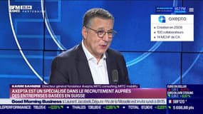 Karim Sahnine (Axepta) : Axepta est spécialisé dans les recrutements auprès des entreprises basées en Suisse - 09/12