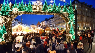 Marché de Noël à Strasbourg.