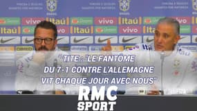 Tite : "Le fantôme du 7-1 contre l'Allemagne vit chaque jour avec nous"