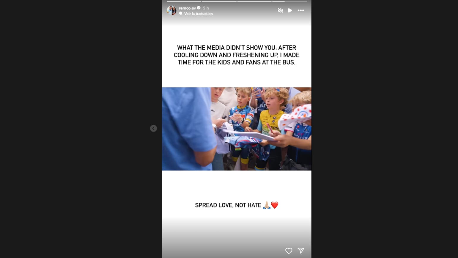 La Story de Remco Evenpoel