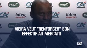 Vieira veut "renforcer" son effectif au mercato 