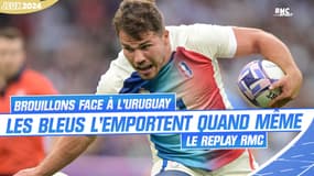 JO 2024 / Rugby VII : Brouillons face à l'Uruguay, les Bleus l'emportent quand même, le replay RMC