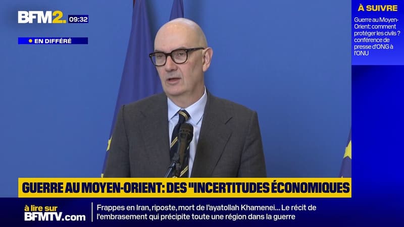 La guerre au Moyen-Orient "crée des incertitudes économiques" à "suivre de très près", dit Roland Lescure