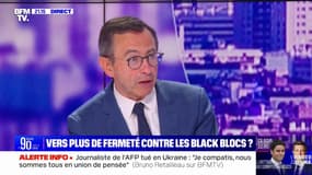 Loi anti-casseurs: "Les Black Blocs viennent pour tuer du flic" estime Bruno Retailleau (LR)