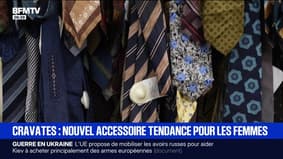 La cravate, nouvel accessoire de mode pour les femmes