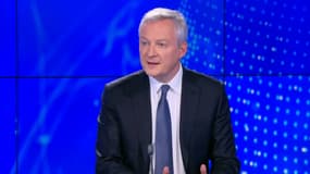 Bruno Le Maire, ministre de l'Economie, sur le plateau de BFMTV le 16 mars 2022
