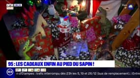 Val-d'Oise: les cadeaux enfin au pied du sapin