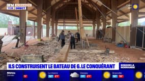 Honfleur: ils reconstruisent le bateau de Guillaume le Conquérant