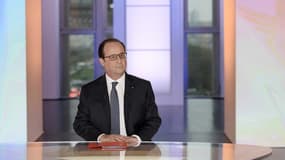 François Hollande lors de l'émission Dialogues citoyens, le 14 avril 2016.