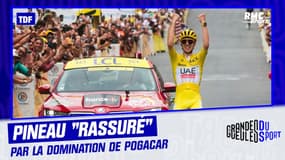 Tour de France : Pineau "rassuré" par la domination de Pogacar