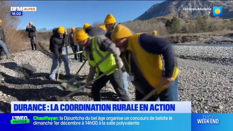 Durance: la Coordination rurale en action