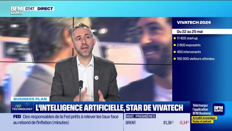François Bitouzet (Viva Technology) : L'intelligence artificielle, star de VivaTech - 23/05