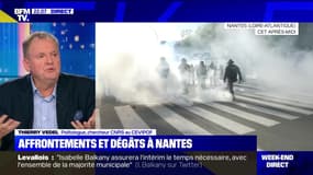 Affrontements et dégâts à Nantes (1/3)