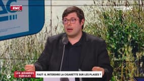 Faut-il interdire la cigarette sur les plages ?  Kévin Bossuet : "La plage me donne des frissons !"