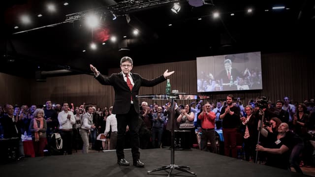 Jean-Luc Mélenchon, le 13 mai 2017