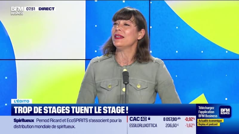 Emmanuelle Souffi : Trop de stages tuent le stage ! - 29/05