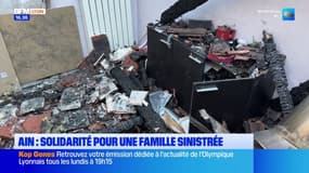 Ain: la solidarité s’organise pour une famille sinistrée