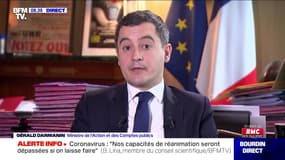 Gérald Darmanin face à Jean-Jacques Bourdin en direct - 18/03