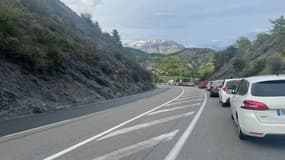 Des embouteilles sur la RN94 (Photo d'illustration).