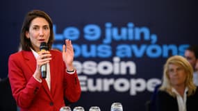 Valérie Hayer, le 29 avril 2024 à Toulouse