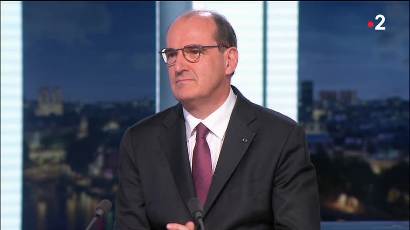 Le Premier ministre Jean Castex le 11 mai 2021 sur le plateau de France 2.