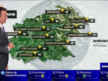 Météo Alpes du Sud: la journée de mardi s'annonce chaude et ensoleillée