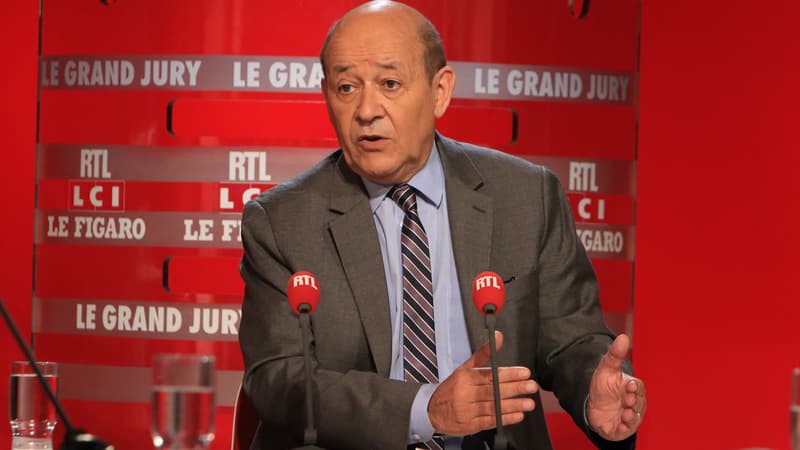 Le ministre de la Défense, Jean-Yves Le Drian.