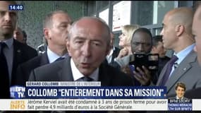"Je suis entièrement dans la mission que j'ai aujourd'hui" déclare Gérard Collomb