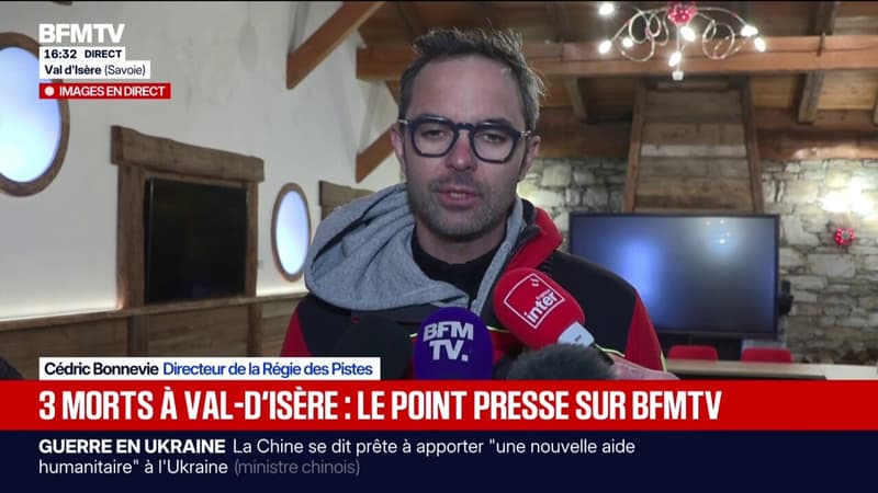 Avalanche à Val d'Isère: le directeur de la régie des pistes raconte les opérations de secours