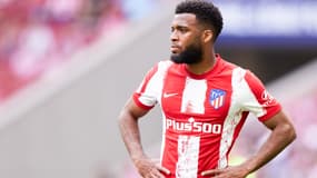 Thomas Lemar avec l'Atlético de Madrid le 17 avril 2022