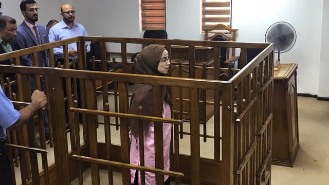 Djamila Boutoutaou à Bagdad.
