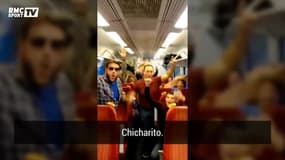 Chicharito a sa chanson à West Ham… sur "para bailar la bamba"