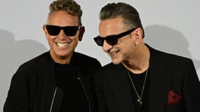 Martin Gore et Dave Gahan, le 4 octobre 2022