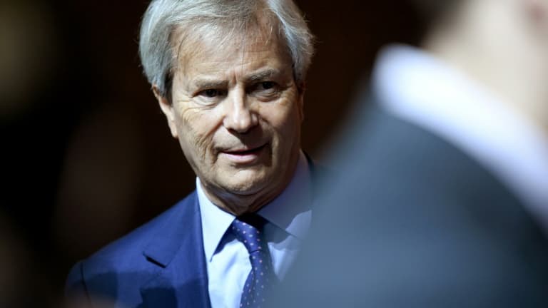 Vincent Bolloré le 19 avril 2018 à Paris