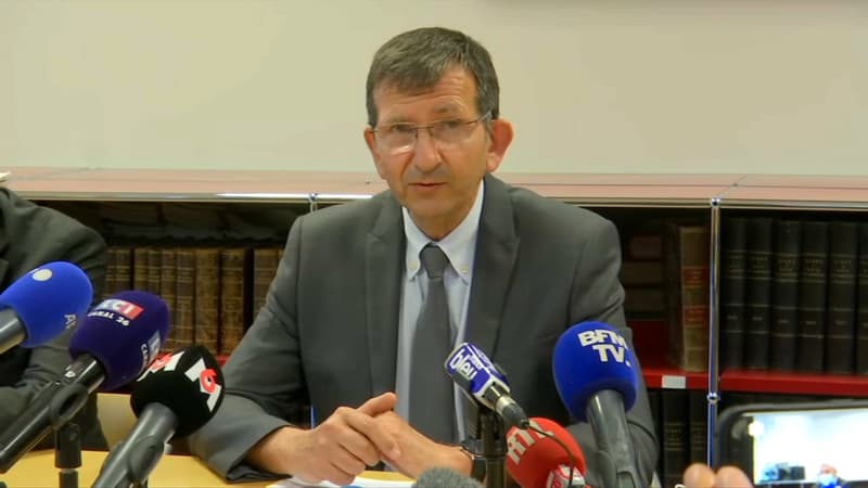 Le procureur de la République d'Avignon ce lundi.