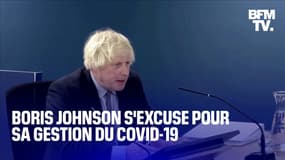  “Je suis désolé”: Boris Johnson présente ses excuses aux familles des victimes du Covid-19
