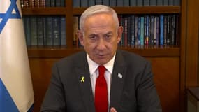 Le Premier ministre israélien Benjamin Netanyahu, le 18 janvier 2025