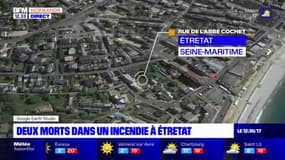 Seine-Maritime: deux morts dans l'incendie d'une maison à Etretat