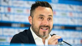 Roberto De Zerbi, à Marseille le 9 juillet 2024