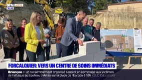 Forcalquier: la première pierre du futur centre de soins posée ce vendredi