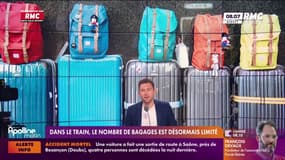 Une nouvelle amende dans les trains si vous ne respectez pas la limite de bagages ! 