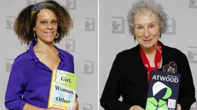 Bernardine Evaristo (à gauche) et Margaret Atwood (à droite)