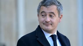 Le ministre de la Justice Gérald Darmanin à l'Élysée le 24 décembre 2024